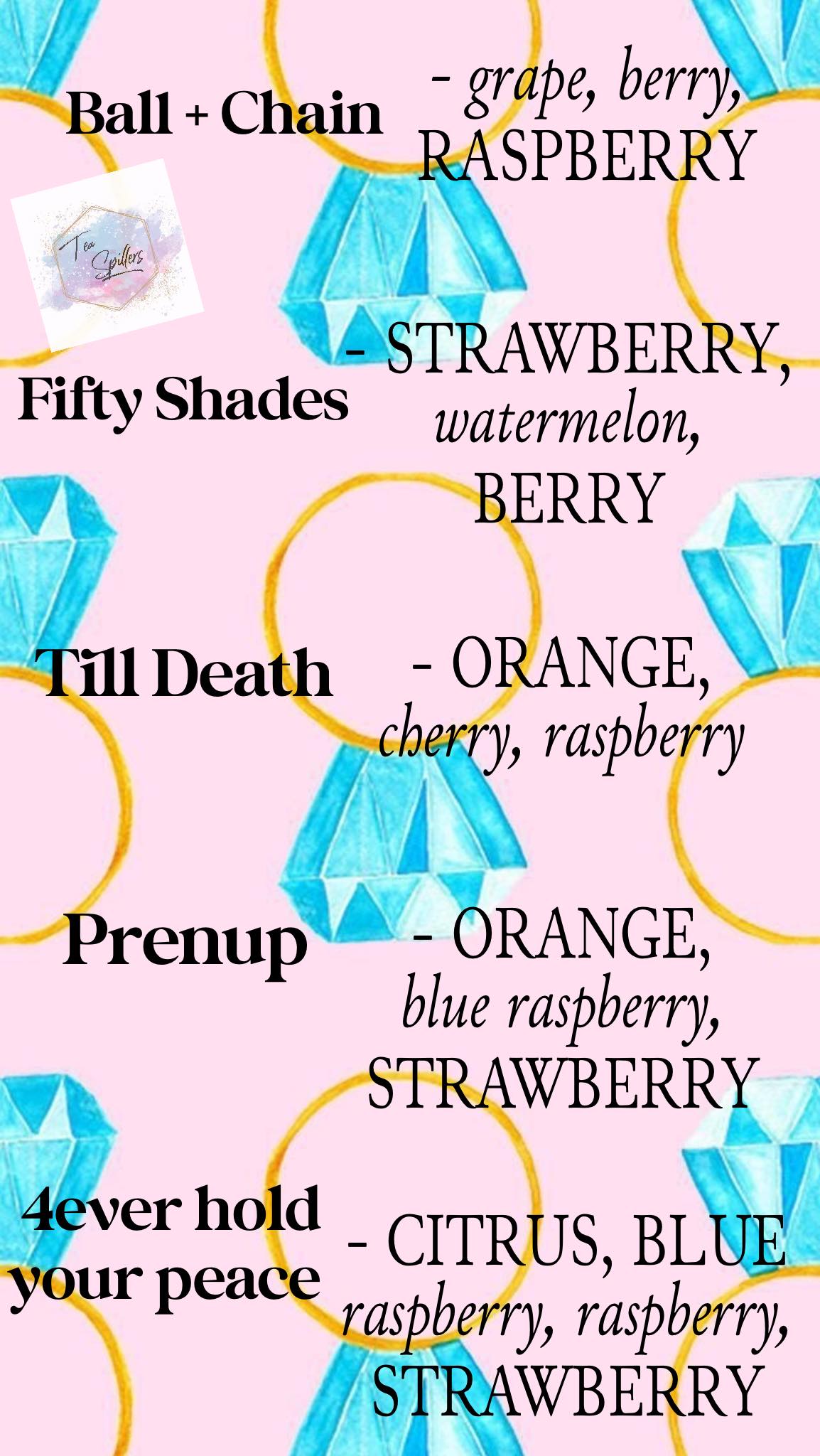 Wedding Menu